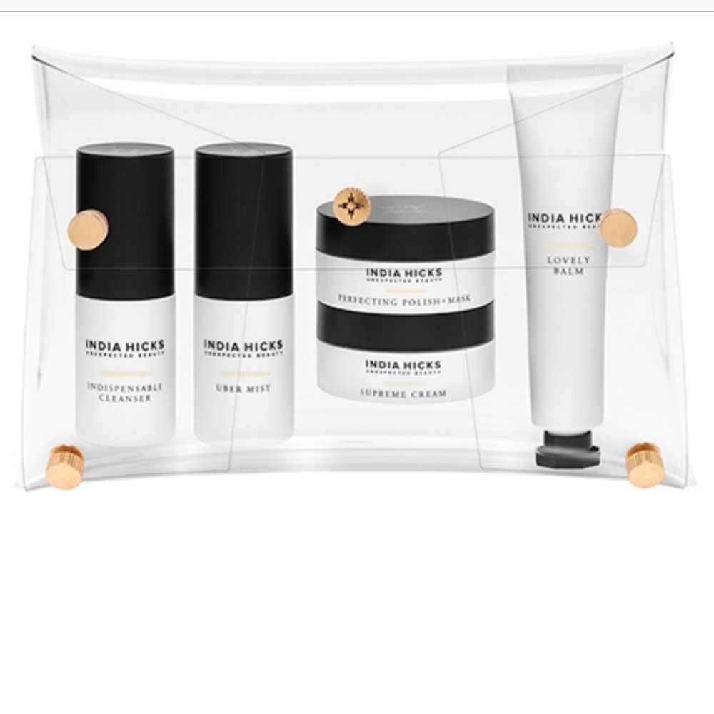 NWT India Hicks Travel Beauty Routine/Go Bag